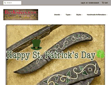 Tablet Screenshot of buyknives.com